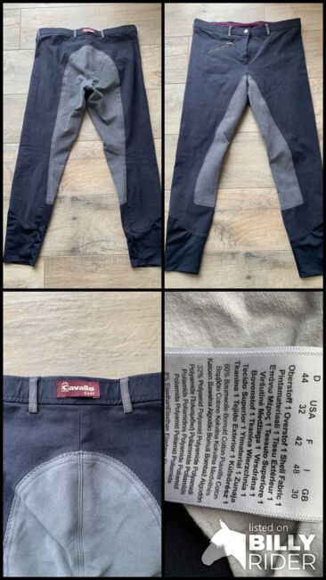 Reithose Cavallo Carat blau grau Gr. 40/42, Cavallo Carat, NicoleBoe, Breeches & Jodhpurs, Horn-Bad Meinberg, Image 5