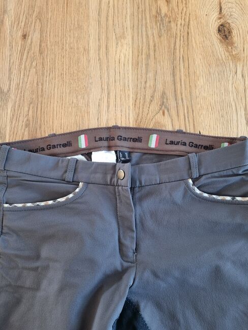 Reithose Vollbesatz Größe 42 grau, Lauria Garelli Vollbesatz Wildleder, Ulla, Breeches & Jodhpurs, Litzendorf, Image 3
