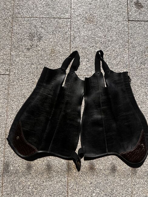 Reitchaps schwarz, Steeds, Doris, Half Chaps, Strengelbach