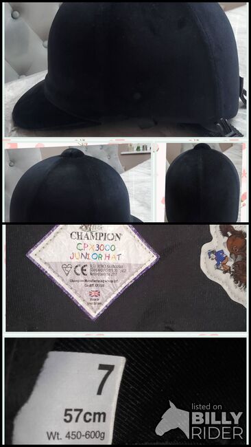 Riding helmet - Champion, Champion, Cloud, Kaski, Guildford, Image 3