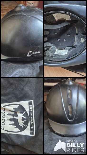 Reithelm Loesdau schwarz, Loesdau Safety, Emma Kasper, Riding Helmets, Ilmenau, Image 5