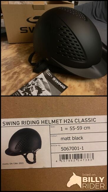 Reithelm Swing Classic NEU und OVP, Step, Riding Helmets, Greifenstein , Image 3