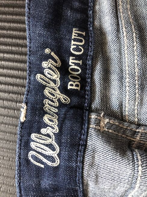 Reitjeans Bootcut Gr.30 (40-42), Wrangler Bootcut, L. Anders, Breeches & Jodhpurs, Gondenbrett, Image 6