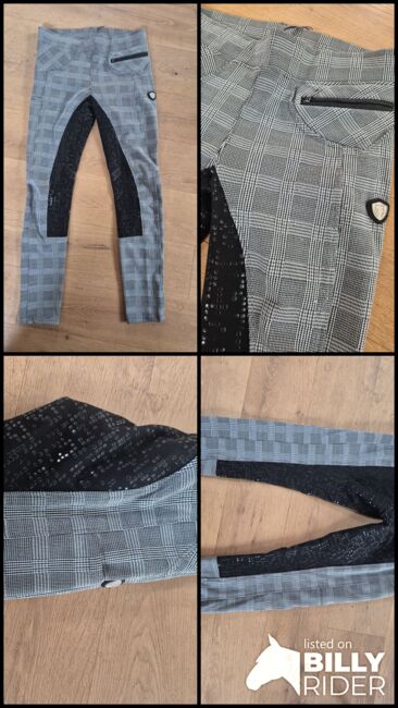 Reitleggings Karo Damen, Covalliero, Céline, Breeches & Jodhpurs, Worb, Image 6
