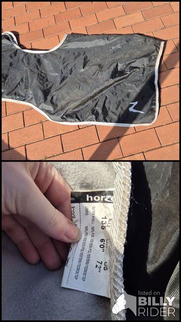 Ausrittdecke 135cm, Horze, Denise, Horse Blankets, Sheets & Coolers, Laatzen, Image 3