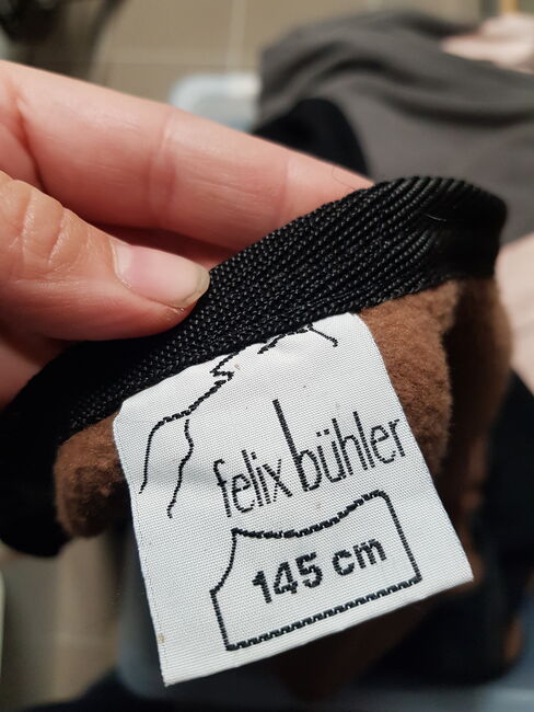 Ausreitdecke Nierendecke Felix Bühler 145 braun schwarz, Felix Bühler, Lisa K., Horse Blankets, Sheets & Coolers, Bochum, Image 3