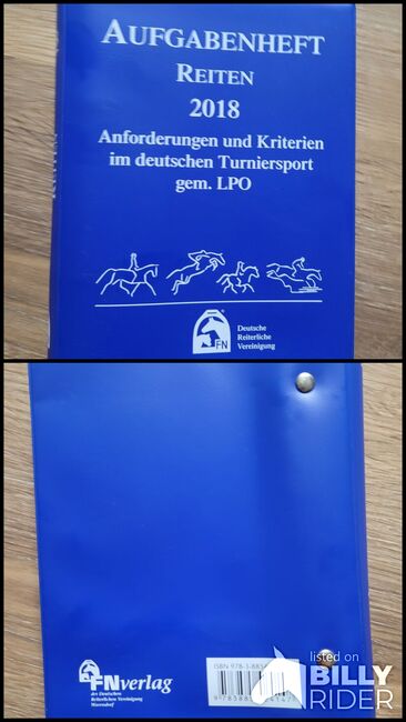 Aufgabenheft Reiten von 2018, FN Verlag , Susanna Scheuermeyer, Books, München, Image 3