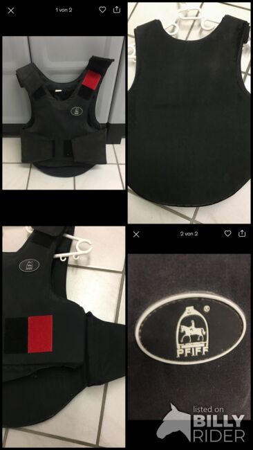Reiterschutzweste mit Protektoren, Pfiff, Beate S., Safety Vests & Back Protectors, Rheinböllen , Image 5