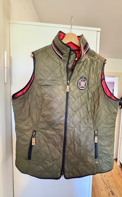Reitweste XXL Lauria Garelli Army-Pink, Lauria Garelli , Heike, Riding Jackets, Coats & Vests, Alsbach-Hähnlein