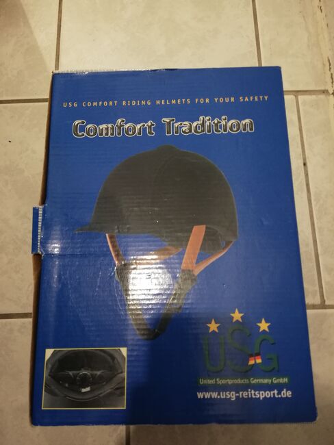 Reitkappe/Reithelm. Neu!, Usg Comfort Tradition, A.H, Riding Helmets, Enger, Image 2