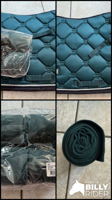 Equestrian Stockholm Emerlade Set Cob, Equestrian Stockholm  Emeralde, Lara Weber , Dressage Pads, Andernach, Image 11