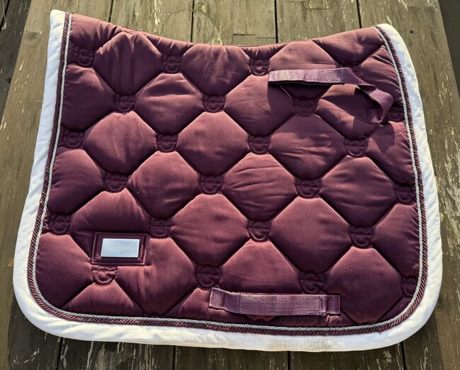 Equestrian Stockholm, Equestrian Stockholm  Purple white Edge , Lara Weber , Dressage Pads, Andernach, Image 2