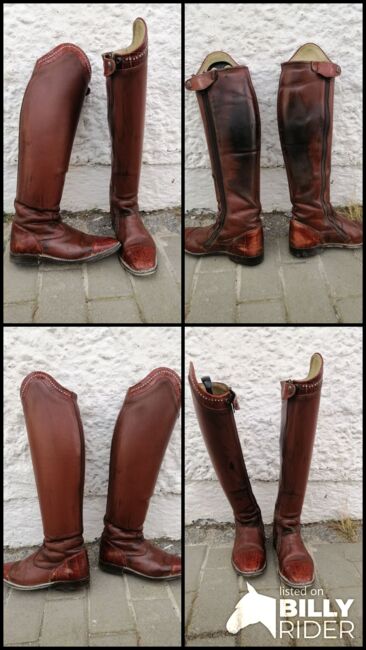 Leder-Reitstiefel, Dressurstiefel, Gr. 38, Bavaria , Laura, Riding Boots, Wels, Image 7