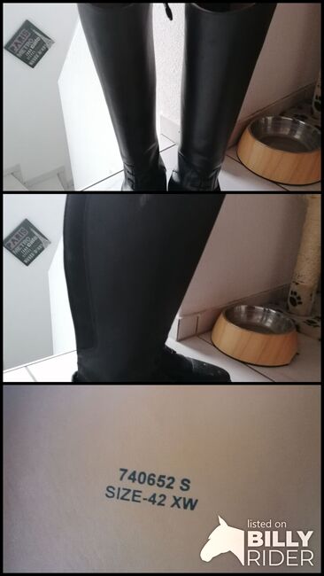 Reitstiefel Schwarz, Delia , Riding Boots, Image 4