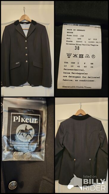 Reitsacko Pickeur Gr. 38 2x getragen, Pikeur, E. Hildebrandt, Men's Riding Jackets, Berlin, Image 5
