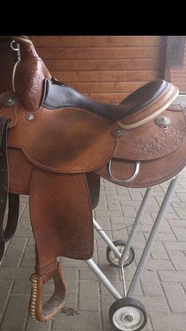 Rieser Westernsattel, 16“, Rieser , M.Franke, Western Saddle, Veltheim, Image 3