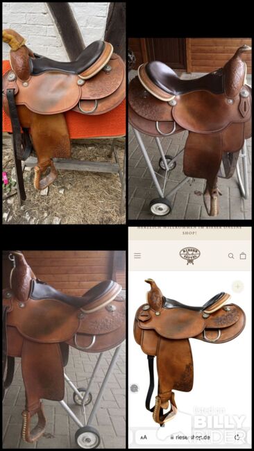 Rieser Westernsattel, 16“, Rieser , M.Franke, Western Saddle, Veltheim, Image 5