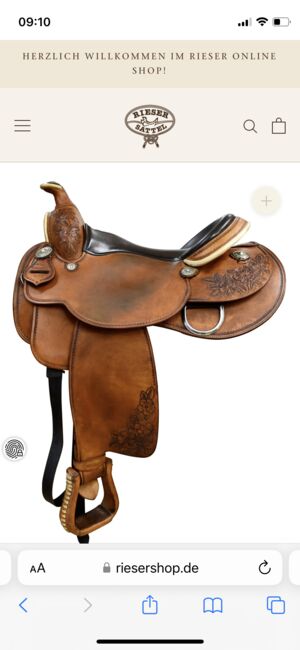 Rieser Westernsattel, 16“, Rieser , M.Franke, Western Saddle, Veltheim, Image 4