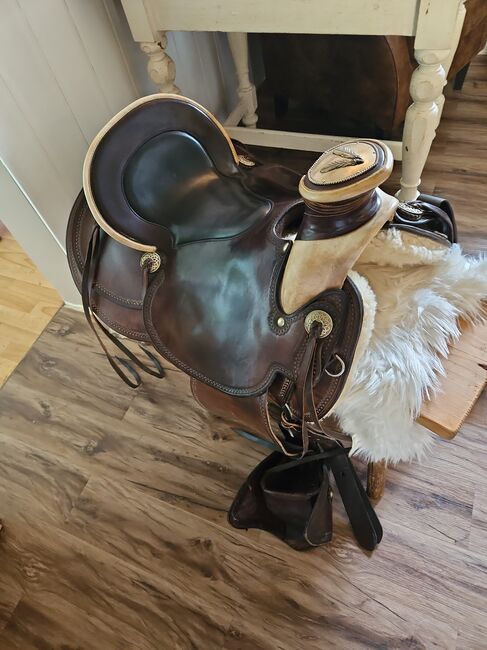 Rieser Westernsattel Buckaroo, Rieser, Silvia, Western Saddle, Emmering, Image 2