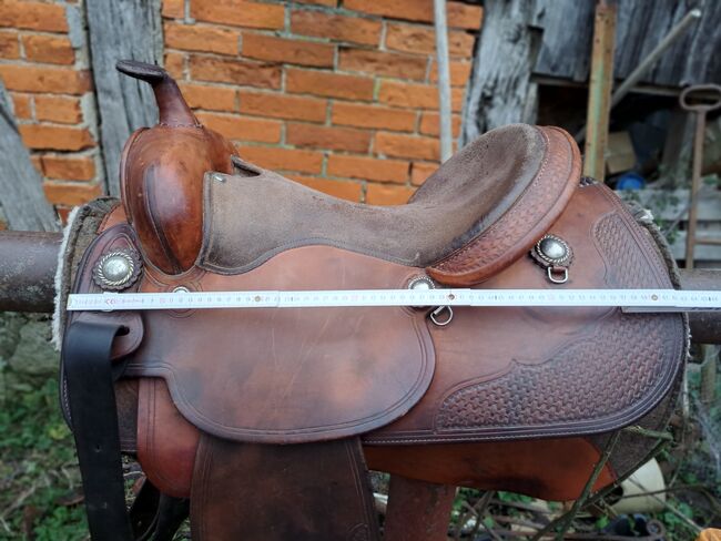 Rieser Westernsattel ca.64 cm lang KW ca.24 cm, Rieser , Johanna Kaiser, Western Saddle, Meyenburg , Image 6