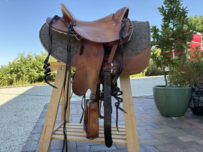 Rieser Westernsattel ohne Horn, Heike Kessler, Westernsattel, Hinzert-Pölert