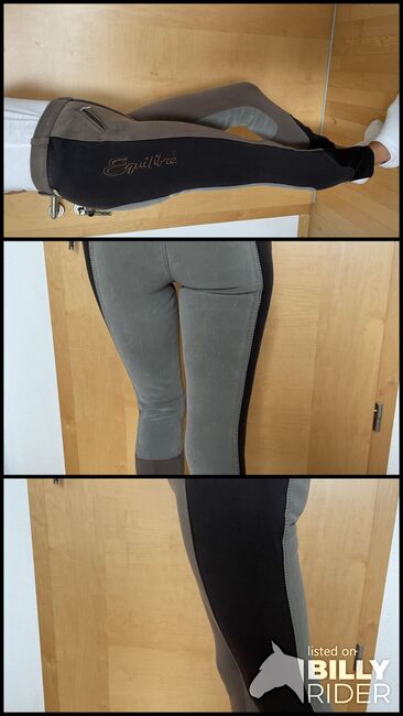 Reiterhose braun/schwarz, Equilibre, Lea Drössel, Breeches & Jodhpurs, Holzheim, Image 4