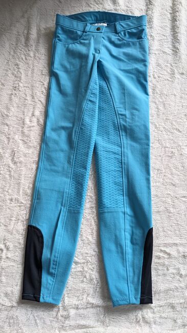 Reithose Busse türkis Grip-Besatz neu, Gr. 72, Busse, Kim Hergenröder , Breeches & Jodhpurs, Flensburg