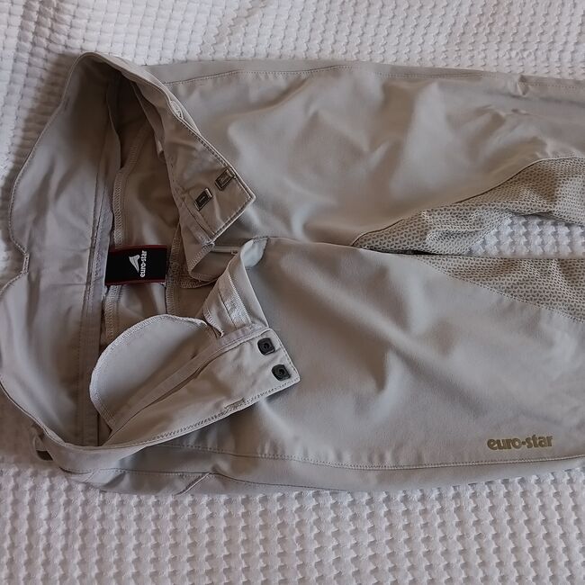 Reithose Eurostar in beige Gr. 34, Eurostar Reithose Fullgrip in 34, Christine Silvia Freund, Breeches & Jodhpurs, Viernheim