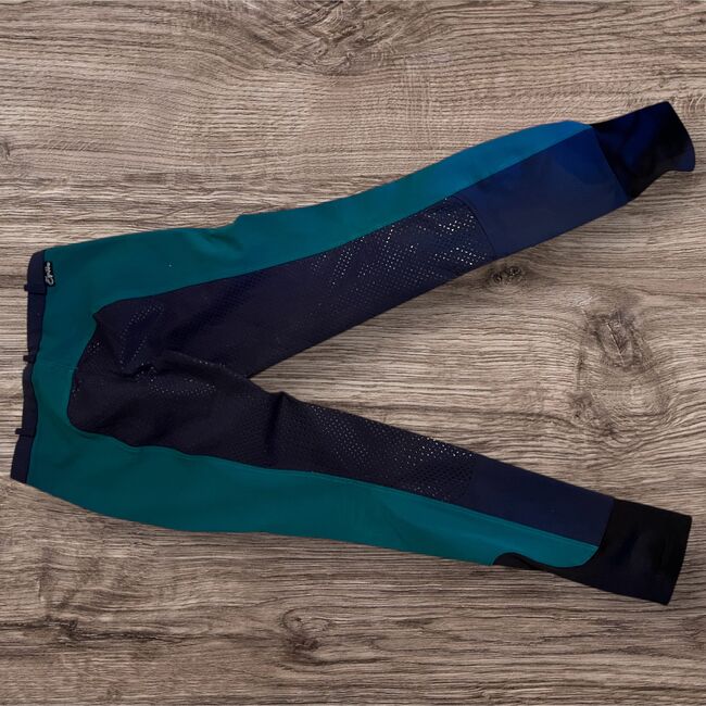 Reithose Vollgrip Equilibre Blau-Petrol, Equilibre, Philomena Felicitas Zimtstern , Breeches & Jodhpurs, Halle, Image 2