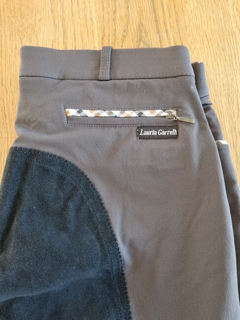 Reithose Vollbesatz Größe 42 grau, Lauria Garelli Vollbesatz Wildleder, Ulla, Breeches & Jodhpurs, Litzendorf