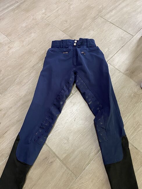 Reithose High Waist blau 40 fällt aus wie 36/38, Hight Waist, TT, Breeches & Jodhpurs, Gerabronn