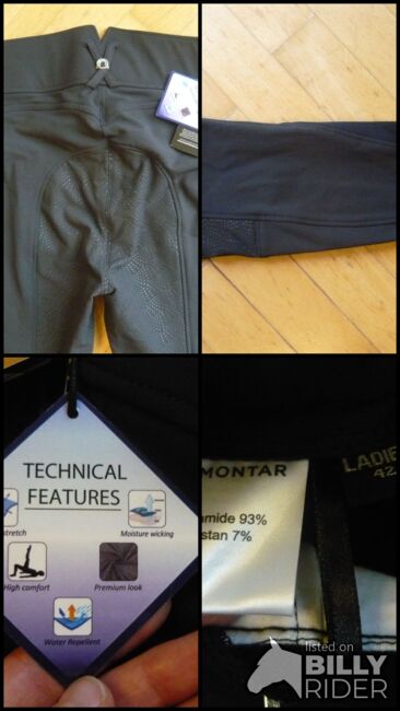 Reithose Montar Ess Highwaist Megan Vol. 2 : Größe 42 (blau) NEU, Montar, B. B., Breeches & Jodhpurs, Tawern, Image 11