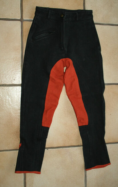 Reithose Vollbesatz orange schwarz Gr. XS, Baumann, Breeches & Jodhpurs, Achern, Image 2