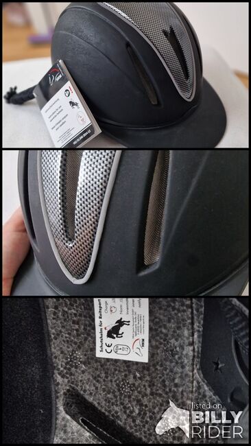 Reithelm HKM L /XL, HKM, Ines Schoder , Riding Helmets, Bad Sulza, Image 4