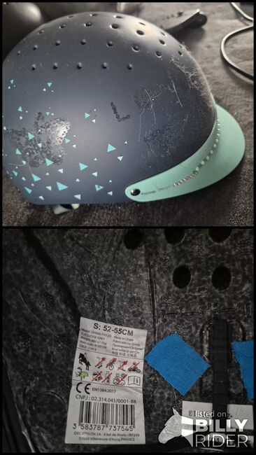 Reithelm Gr. S Kinder, Decathlon , Sandra Vötterl , Riding Helmets, Rheinstetten, Image 3