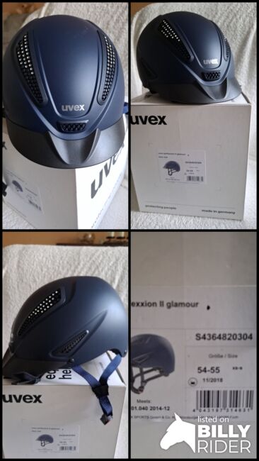 Reithelm Uvex Perfexxion II Glamour neu, Uvex Perfexxion II glamour , kerstin, Riding Helmets, Wittenberg , Image 7