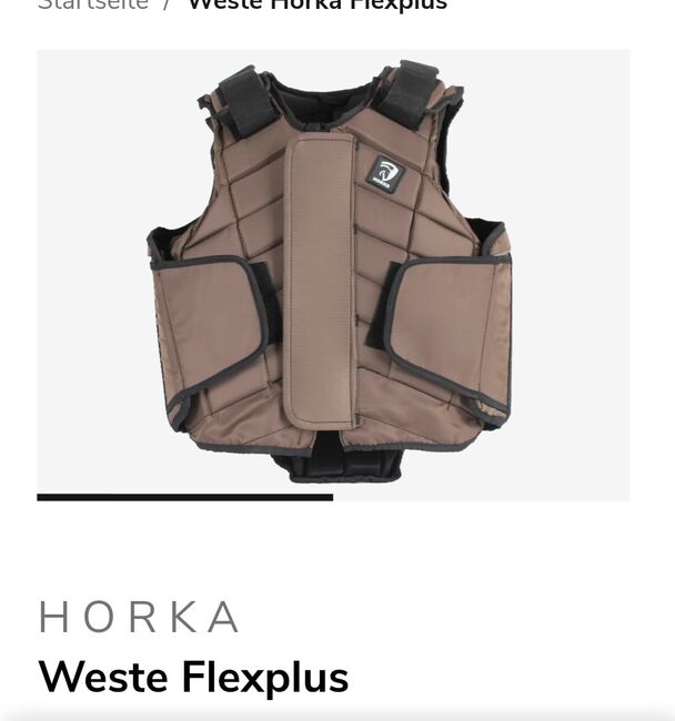 Reitweste Horka Flexplus Level 3 Grösse XL, Horka, Corinna Brauer, Safety Vests & Back Protectors, Mülheim 