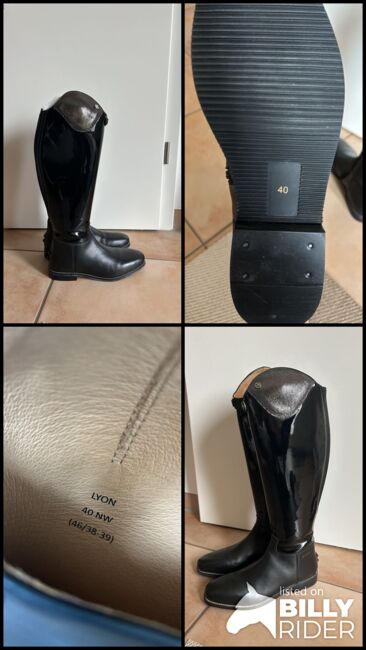 Reitstiefel Busse Lyon schwarz Lack 40NW neu, Busse Lyon, Lisa, Riding Boots, Braunschweig , Image 8