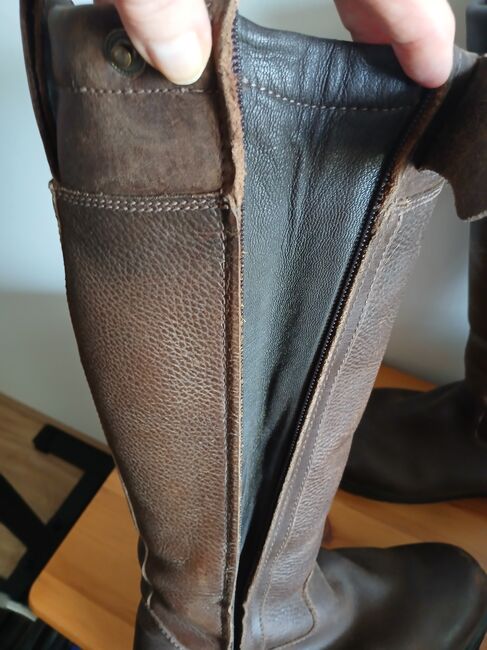 Reitstiefel Epplejeck Größe 38/Braun, Epplejeck, Inge Meisslein, Riding Boots, Roßtal, Image 4