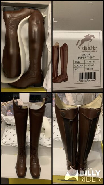 Reitstiefel Felix Bühler Milano Cognac 37 XS NEU, Felix Bühler  Milano, Tanja Bach , Riding Boots, Konzell, Image 7