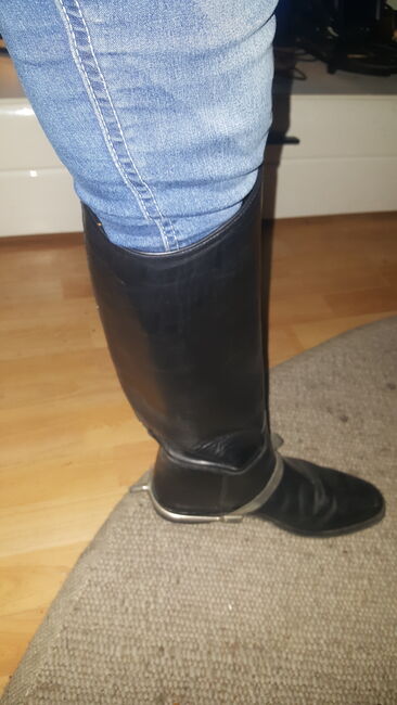 Echt Leder Reiterstiefel, Christina , Riding Boots, Würseln , Image 3