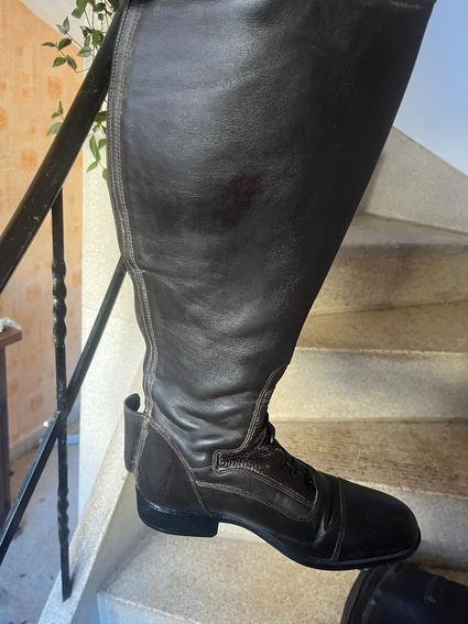 Reitstiefel von Felix Bühler, Gr. 40, Leder, wenig getragen, Felix Bühler Milano, Lena Lachner, Riding Boots, Haßloch, Image 3