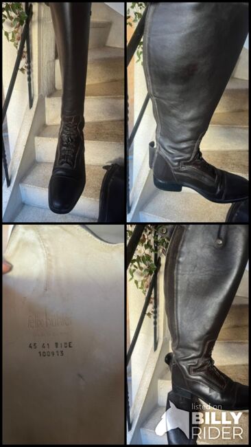 Reitstiefel von Felix Bühler, Gr. 40, Leder, wenig getragen, Felix Bühler Milano, Lena Lachner, Riding Boots, Haßloch, Image 8