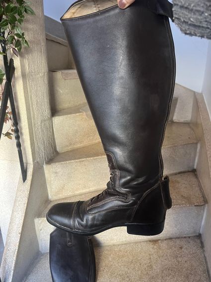 Reitstiefel von Felix Bühler, Gr. 40, Leder, wenig getragen, Felix Bühler Milano, Lena Lachner, Riding Boots, Haßloch, Image 7