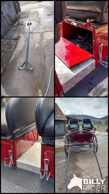 Kutsche,  Fahrschulwagen, Wagonette, Weiss, Carriages, Bückeburg , Image 11