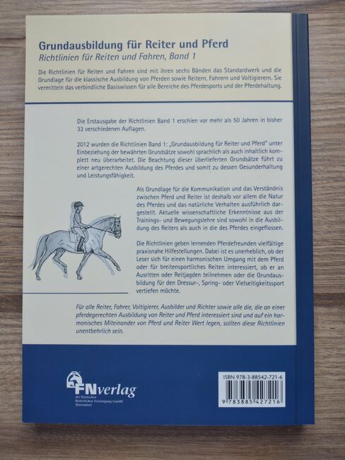 Richtlinien für Reiter und Pferd FN-Verlag, FN verlag, Celina, Books, Peißenberg, Image 2