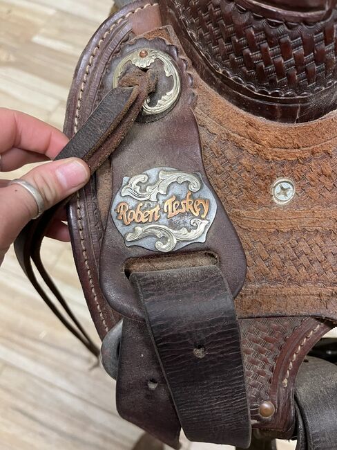 Robert Teskey Ranch saddle, Robert Teskey , Alannah Harkins , Western Saddle, Prosper , Image 2