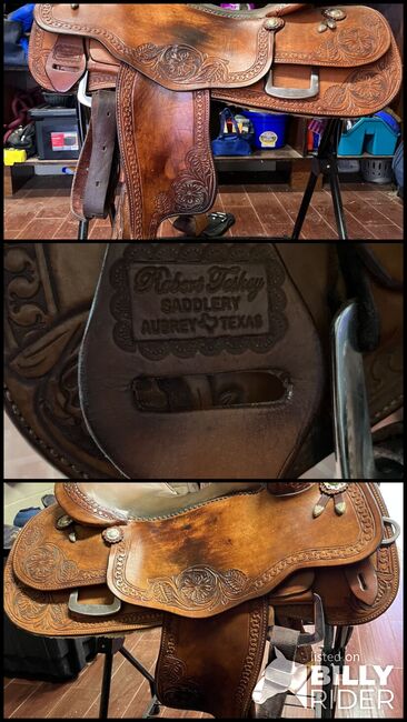 Robert Teskey Reining Saddle, Robert Teskey , Alannah Harkins , Westernsattel, Prosper , Abbildung 4