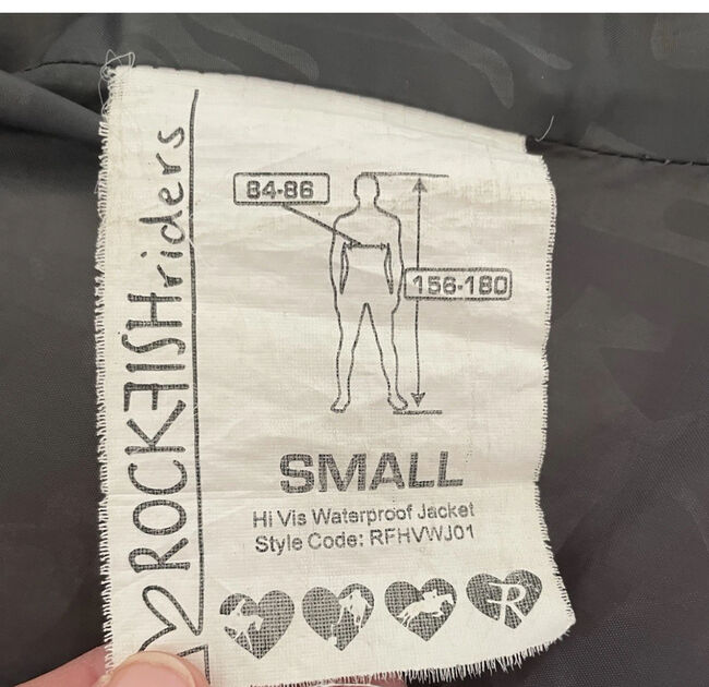 Rockfish Riders All Weather Jacket - Small, Rockfish Riders, Kitty, Kurtki jeździeckie i kamizelki, Worsbrough, Image 6