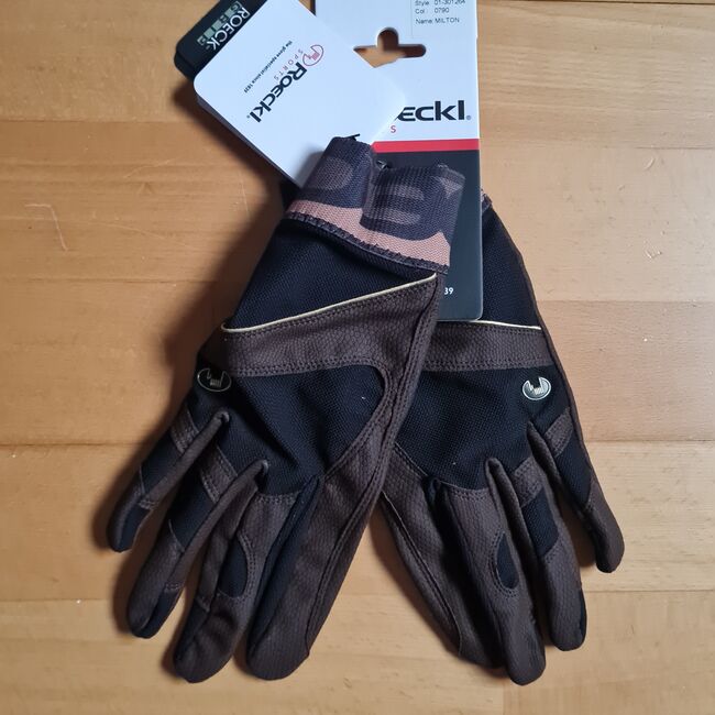 Roeckl Reithandschuhe Größe 9,5 NEU, Roeckl, Annika Wagner , Riding Gloves, Mayen